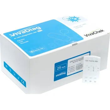 Diagnostický test 4v1 - Respirační multitest - VivaDiag - 25ks