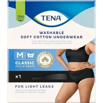 Inkontinenční kalhotky TENA Washable Underwear M černé inkontinenční kalhotky pro ženy