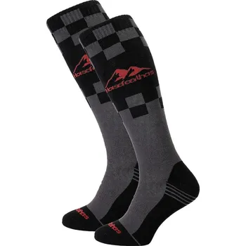 Pánské ponožky ponožky Horsefeathers Cron Snow - Black 8-10