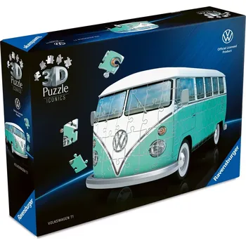 Puzzle RAVENSBURGER 3D puzzle Iconics VW Autobus 162 ks