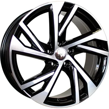 Alu kolo Alu kola Racing Line FE183, 18x8 5x108 ET45, černá + leštění
