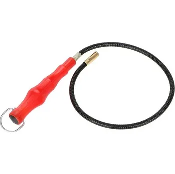 Pomůcka pro obuv a oblečení Flexibilní magnetické drápy 59 cm Magnetický nástroj s pružinovou rukojetí na uchopení a zvedání předmětů DIY prodlužovací tyč