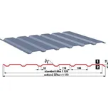 Satjam Trapézový plech SAT18 NP oboustranně lakovaný Barva Červená