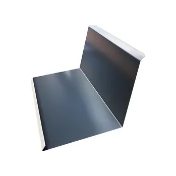 Plech Lemování ke zdi SPODNÍ šíře 250mm délka 2m grafitová RAL 7016