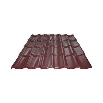 plechová krytina SATJAM krytina ROOF Classic tl.0,50mm PE červenohnědá