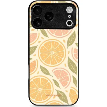 Pouzdro na mobilní telefon Lesklý kryt Mobiwear Glossy - Apple iPhone 17 Pro Max - GP80G Citrusy (Prémiové lesklé pouzdro, obal, kryt Mobiwear Glossy na mobil Apple iPhone 17 Pro Max - GP80G Citrusy, materiál Plast + TPU silikon - krytí po všech stranách, neošoupatelný potisk, tenk