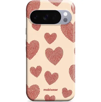 Pouzdro na mobilní telefon Odolný obal Mobiwear Elite Pro - Google Pixel 10 Pro - EP93E Otisk srdce (Odolné pouzdro, obal kryt Mobiwear Elite Pro - maximální ochrana mobilu Google Pixel 10 Pro - EP93E Otisk srdce, zesílené hrany, přesné výřezy, pohodlné držení, odolná grafika,)