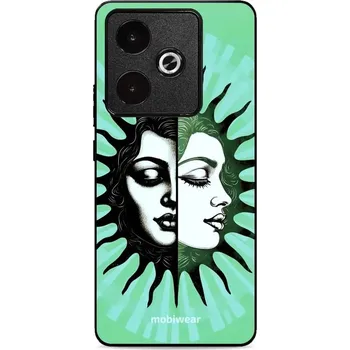 Pouzdro na mobilní telefon Lesklý kryt Mobiwear Glossy - Realme GT 7T - G058G Dvě tváře slunce (Prémiové lesklé pouzdro, obal, kryt Mobiwear Glossy na mobil Realme GT 7T - G058G Dvě tváře slunce, materiál Plast + TPU silikon - krytí po všech stranách, neošoupatelný potisk, tenké)