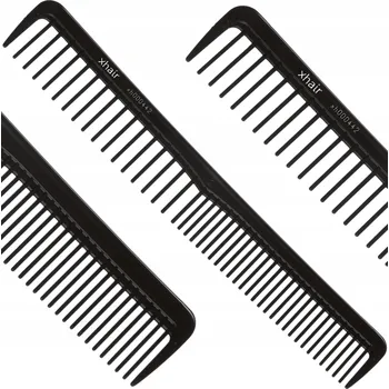 hřeben Kadeřnický hřeben na stříhání xhair černý