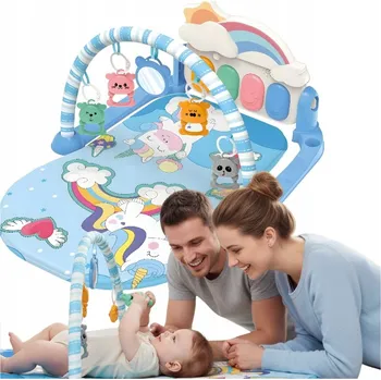 Vodní Podložka s mořskou tematikou Pro Miminka nafukovací senzorická hra