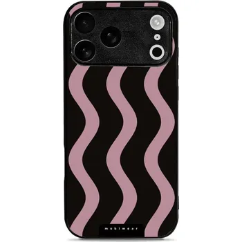 Pouzdro na mobilní telefon Lesklý kryt Mobiwear Glossy - Apple iPhone 17 Pro Max - GA54G Fialové vlnky (Prémiové lesklé pouzdro, obal, kryt Mobiwear Glossy na mobil Apple iPhone 17 Pro Max - GA54G Fialové vlnky, materiál Plast + TPU silikon - krytí po všech stranách, neošoupatelný)