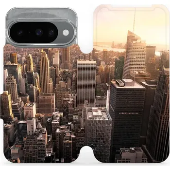 Pouzdro na mobilní telefon Flipové pouzdro Mobiwear - Google Pixel 10 - M138P New York (Knížkové flip pouzdro, obal, kryt na mobil Google Pixel 10 - M138P New York, materiál Umělá kůže + TPU - ochrana 360°, stojánek, silikonová vanička, magnetické zavírání)