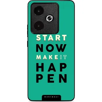 Pouzdro na mobilní telefon Lesklý kryt Mobiwear Glossy - Realme GT 7T - G079G Make it hapen (Prémiové lesklé pouzdro, obal, kryt Mobiwear Glossy na mobil Realme GT 7T - G079G Make it hapen, materiál Plast + TPU silikon - krytí po všech stranách, neošoupatelný potisk, tenké proveden