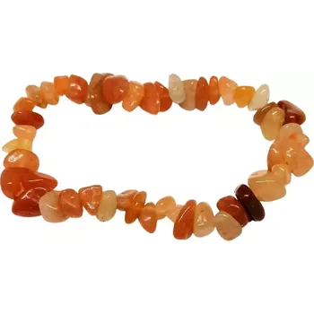 Náramek Avanturín oranžový, sekaný náramek