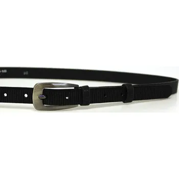 Opasek PENNY BELTS Kožený opasek 20-179-603 černý - 90 cm
