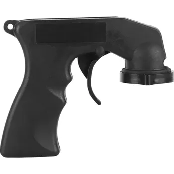 Pomůcka pro obuv a oblečení Spray Aid ruční stříkací pistole Plastová rukojeť nástroj pro lakování automobilů Praktická stříkací pomůcka pro přesné nanášení barvy černá