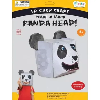 kreativní sada Fiesta Crafts Kreativní sada 3D maska Panda