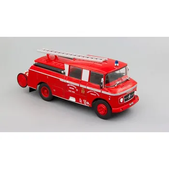 autíčko Citroen 46 CDC FPT 1968 Hasiči 1:43 - Hachette časopis s modelem Citroen 46 CDC FPT 1968 - kovový model autobusu