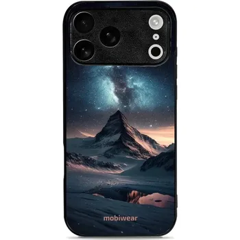 Lesklý kryt Mobiwear Glossy - Apple iPhone 17 Pro Max - G006G Hora s hvězdnou oblohou (Prémiové lesklé pouzdro, obal, kryt Mobiwear Glossy na mobil Apple iPhone 17 Pro Max - G006G Hora s hvězdnou oblohou, materiál Plast + TPU silikon - krytí po všech)