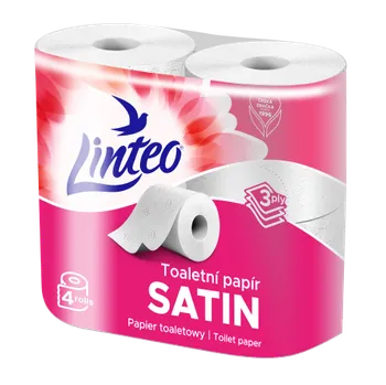 Toaletní papíry Toaletní papír Linteo SATIN, 3vrstvý, 4 role - 20696