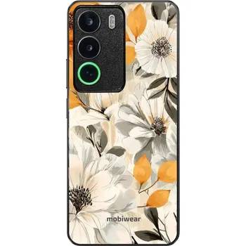Pouzdro na mobilní telefon Lesklý kryt Mobiwear Glossy - Realme C71 - GP75G Podzimní květy (Prémiové lesklé pouzdro, obal, kryt Mobiwear Glossy na mobil Realme C71 - GP75G Podzimní květy, materiál Plast + TPU silikon - krytí po všech stranách, neošoupatelný potisk, tenké provedení,