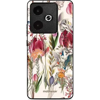Pouzdro na mobilní telefon Lesklý kryt Mobiwear Glossy - Realme GT 7T - G031G - Rozkvetlá louka (Prémiové lesklé pouzdro, obal, kryt Mobiwear Glossy na mobil Realme GT 7T - G031G - Rozkvetlá louka, materiál Plast + TPU silikon - krytí po všech stranách, neošoupatelný potisk, tenké)