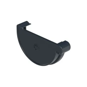 okap Plastové OKAPY P013 - Čelo levé - 130 (280) - Grafitová - ZL