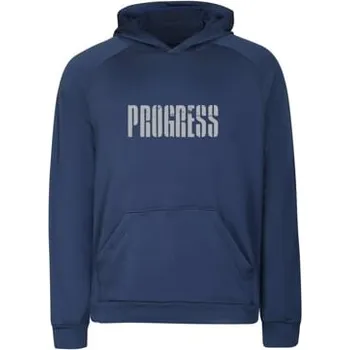 Pánská mikina DOSSER "PROGRESS" pánská funkční mikina s kapucí tm.modrá XXL