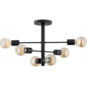 STROPNÍ SVÍTIDLO STROPNÍ SVÍTIDLO ALFA 63183 ČERNÁ / JANTAROVÁ