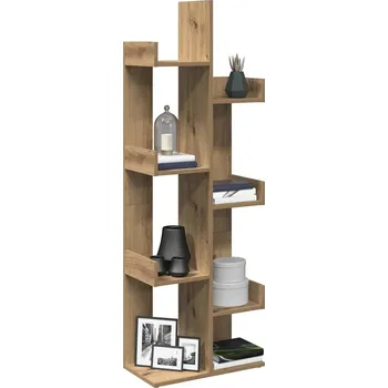 Knihovna vidaXL Knihovna 48 x 25,5 x 140 cm dřevotříska [808909] Barva: dub artisan