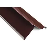 Závětrná lišta šíře 330mm délka 2m hnědá RAL 8017