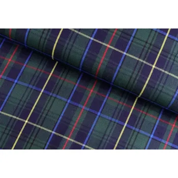 kostýmovka zelená skotská kostka