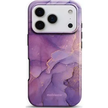 Pouzdro na mobilní telefon Odolný obal Mobiwear Elite Pro - Apple iPhone 17 Pro - EP20E Fialový mramor (Odolné pouzdro, obal kryt Mobiwear Elite Pro - maximální ochrana mobilu Apple iPhone 17 Pro, zesílené hrany, přesné výřezy, pohodlné držení, odolná grafika, kvalitní materiály)