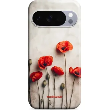 Pouzdro na mobilní telefon Odolný obal Mobiwear Elite Pro - Google Pixel 10 Pro - EP42E Vlčí máky (Odolné pouzdro, obal kryt Mobiwear Elite Pro - maximální ochrana mobilu Google Pixel 10 Pro, zesílené hrany, přesné výřezy, pohodlné držení, odolná grafika, kvalitní materiály)