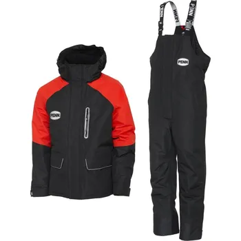 Rybářské oblečení Termo oblek Penn Fierce Thermo Suit Red/Ink Velikost XXL