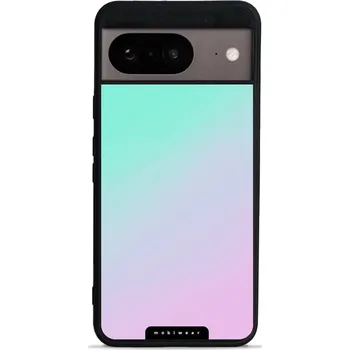Pouzdro na mobilní telefon Lesklý kryt Mobiwear Glossy - Google Pixel 8 - G063G Mátový a fialový odstín (Prémiové lesklé pouzdro, obal, kryt Mobiwear Glossy na mobil Google Pixel 8 - G063G Mátový a fialový odstín, materiál Plast + TPU silikon - krytí po všech stranách, neošoupateln