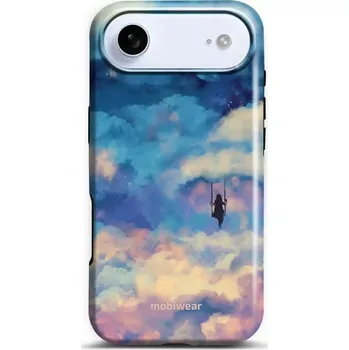 Pouzdro na mobilní telefon Odolný obal Mobiwear Elite Pro - Apple iPhone Air - ER09E Dívka na houpačce v oblacích (Odolné pouzdro, obal kryt Mobiwear Elite Pro - maximální ochrana mobilu Apple iPhone Air, zesílené hrany, přesné výřezy, pohodlné držení, odolná grafika, kvalitní)
