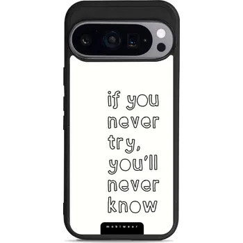 Pouzdro na mobilní telefon Lesklý kryt Mobiwear Glossy - Google Pixel 9 - G075G Never know (Prémiové lesklé pouzdro, obal, kryt Mobiwear Glossy na mobil Google Pixel 9 - G075G Never know, materiál Plast + TPU silikon - krytí po všech stranách, neošoupatelný potisk, tenké provedení,