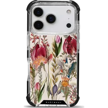 Pouzdro na mobilní telefon Odolný obal Mobiwear MagSafe Elite Bumper - Apple iPhone 17 Pro - D002D Rozkvetlá louka (Odolný kryt, pouzdro, obal Mobiwear Elite Bumper na mobil Apple iPhone 17 Pro - D002D Rozkvetlá louka, materiál Plast + TPU silikon + kov - zesílená ochrana telefonu,