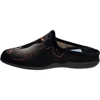 Dámská zdravotní obuv MEDI LINE dámské pantofle D17 SER. 22I-206 černé Filtr velikosti obuvi: 38