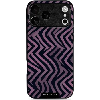 Pouzdro na mobilní telefon Lesklý kryt Mobiwear Glossy - Apple iPhone 17 Pro Max - GA55G Fialové klikyháky (Prémiové lesklé pouzdro, obal, kryt Mobiwear Glossy na mobil Apple iPhone 17 Pro Max - GA55G Fialové klikyháky, materiál Plast + TPU silikon - krytí po všech stranách,)