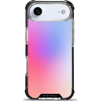 Pouzdro na mobilní telefon Odolný obal Mobiwear MagSafe Elite Bumper - Apple iPhone Air - D032D Nachový odstín (Odolný kryt, pouzdro, obal Mobiwear Elite Bumper na mobil Apple iPhone Air - D032D Nachový odstín, materiál Plast + TPU silikon + kov - zesílená ochrana telefonu, podpora