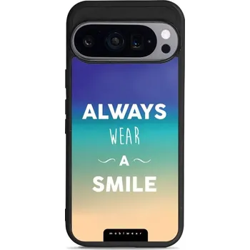 Pouzdro na mobilní telefon Lesklý kryt Mobiwear Glossy - Google Pixel 9 Pro - G074G Wear a smile (Prémiové lesklé pouzdro, obal, kryt Mobiwear Glossy na mobil Google Pixel 9 Pro - G074G Wear a smile, materiál Plast + TPU silikon - krytí po všech stranách, neošoupatelný potisk, tenk