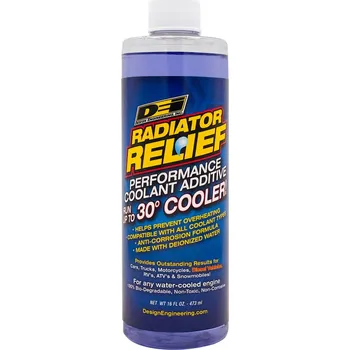 aditivum DEi Radiator Relief přísada pro ochlazení chladicí kapaliny 473 ml
