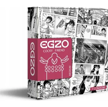 Kondom Egzo Uncle Bob 1 ks s výstupky a ostny