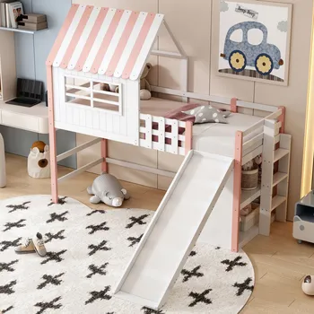 Postel Patrová postel Arhatreya moderní 90 x 200 cm růžová