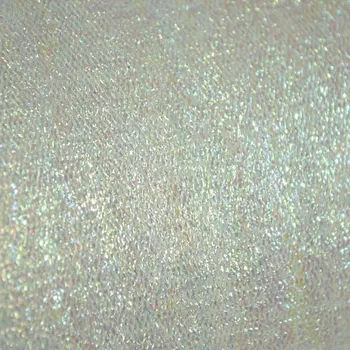 Třpytivý tyl Perla bílý