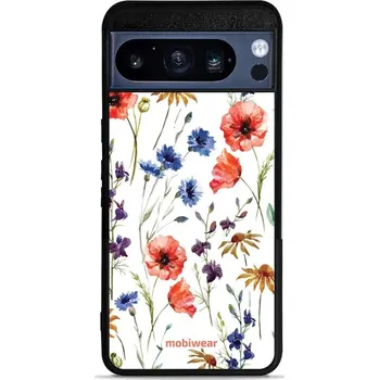 Pouzdro na mobilní telefon Lesklý kryt Mobiwear Glossy - Google Pixel 8 Pro - G032G - Luční kvítí (Prémiové lesklé pouzdro, obal, kryt Mobiwear Glossy na mobil Google Pixel 8 Pro - G032G - Luční kvítí, materiál Plast + TPU silikon - krytí po všech stranách, neošoupatelný potisk,)