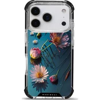 Pouzdro na mobilní telefon Odolný obal Mobiwear MagSafe Elite Bumper - Apple iPhone 17 Pro - D014D Květy na hladině (Odolný kryt, pouzdro, obal Mobiwear Elite Bumper na mobil Apple iPhone 17 Pro - D014D Květy na hladině, materiál Plast + TPU silikon + kov - zesílená ochrana telefon
