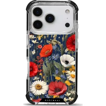 Pouzdro na mobilní telefon Odolný obal Mobiwear MagSafe Elite Bumper - Apple iPhone 17 Pro - D005D Temná louka (Odolný kryt, pouzdro, obal Mobiwear Elite Bumper na mobil Apple iPhone 17 Pro - D005D Temná louka, materiál Plast + TPU silikon + kov - zesílená ochrana telefonu, podpora